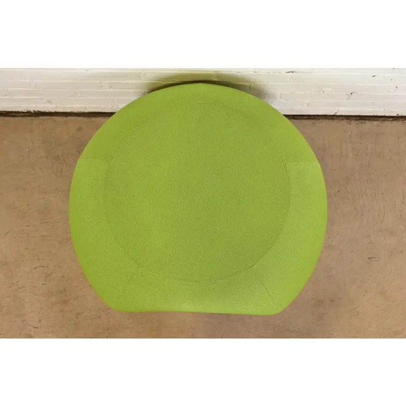 Modern Pebble Scalloped Stool or Ottoman by Allermuir - Image 5