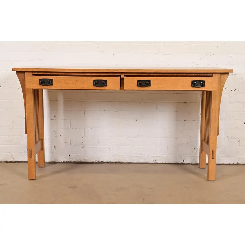 Stickley Mission Oak Arts & Crafts Buffet Server or Console Table - Image 5