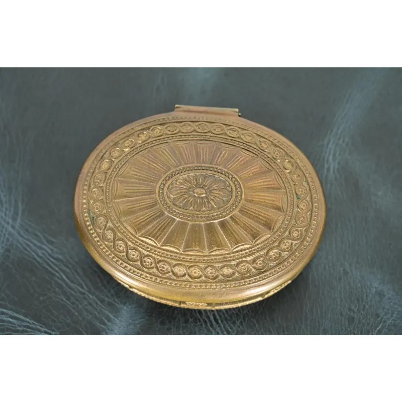 Tiffany Studios New York Adam Pattern Bronze Doré Desk Box or Jewelry Box - Image 5