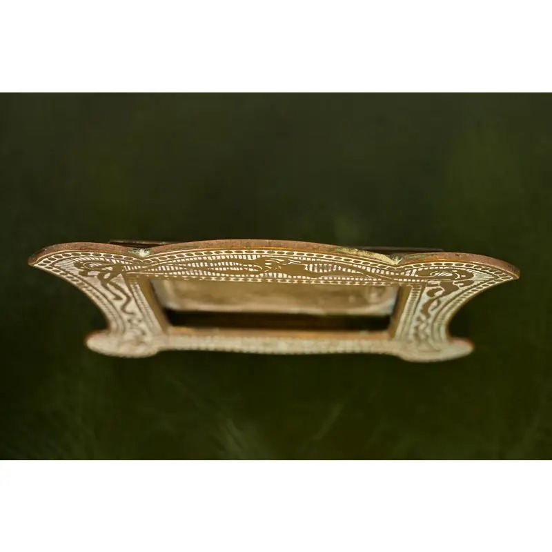 Marshall Field & Co. Antique Viking Bronze Picture Frame or Calendar Frame, Circa 1910 - Image 7