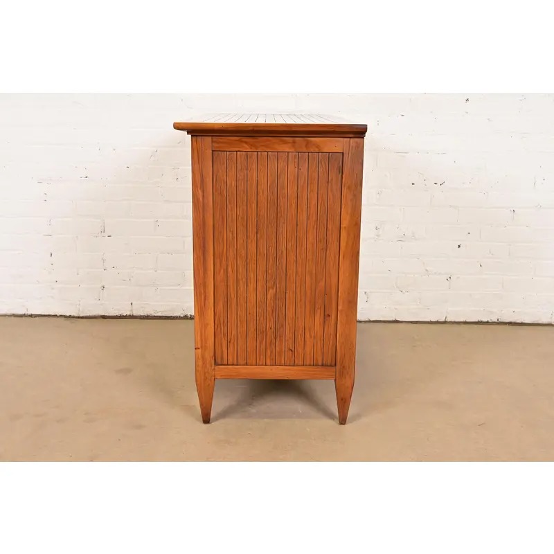 Tomlinson Sophisticate Mid-Century Modern Walnut Buffet Server or Bar Cabinet, 1950s - Image 11