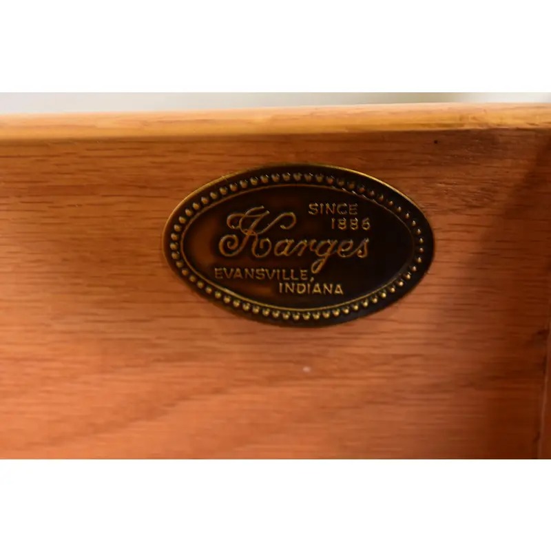 Karges French Regency Louis XVI Burled Walnut Sideboard or Bar Cabinet - Image 9