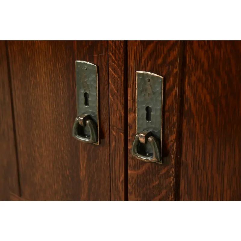 Stickley Mission Oak Arts & Crafts Media Cabinet - Image 10