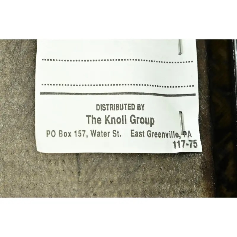 Knoll Postmodern Black Lacquered Ricchio Dining Chairs, Set of Four - Image 12