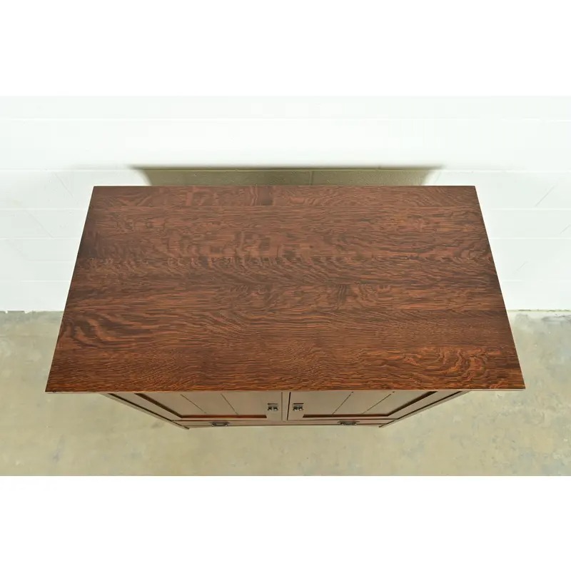 Stickley Mission Oak Arts & Crafts Media Cabinet - Image 15