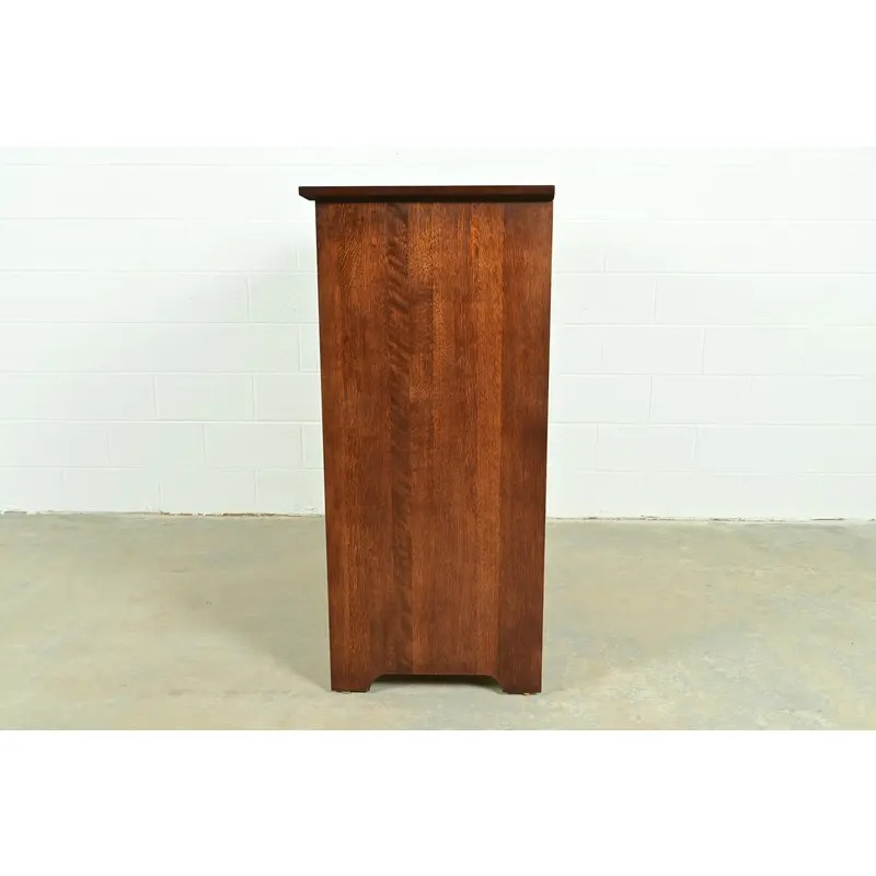 Stickley Mission Oak Arts & Crafts Media Cabinet - Image 16