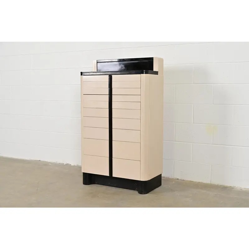 Art Deco 10-Drawer Dental Cabinet by American Cabinet Co., Circa 1930s