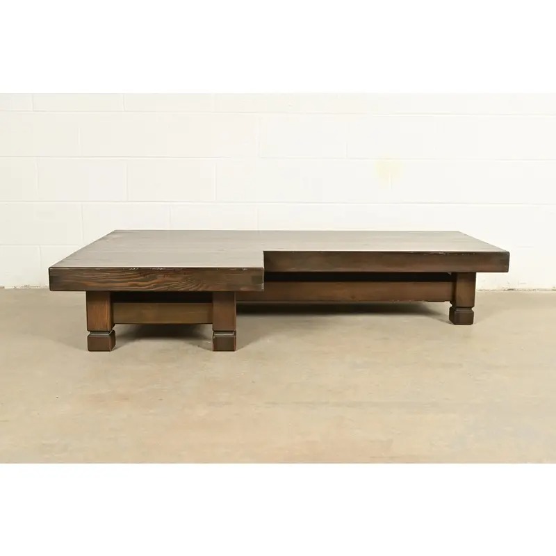 Klaus Rausch Mid-Century Brutalist Geometric Coffee Table, 1960s - Image 2