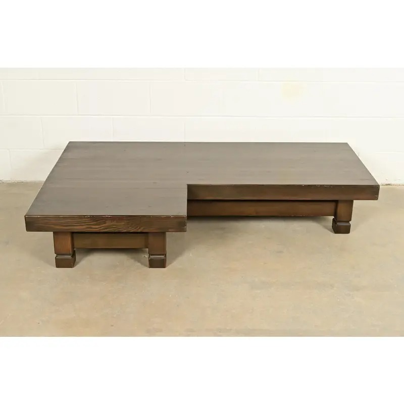 Klaus Rausch Mid-Century Brutalist Geometric Coffee Table, 1960s - Image 3