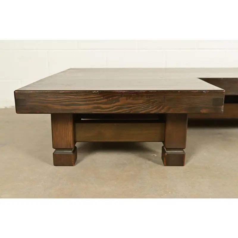 Klaus Rausch Mid-Century Brutalist Geometric Coffee Table, 1960s - Image 6