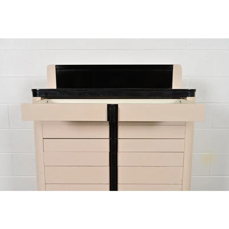 Art Deco 10-Drawer Dental Cabinet by American Cabinet Co., Circa 1930s - Image 7