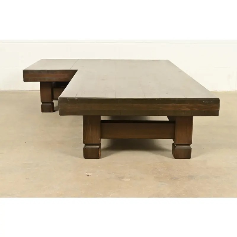 Klaus Rausch Mid-Century Brutalist Geometric Coffee Table, 1960s - Image 7