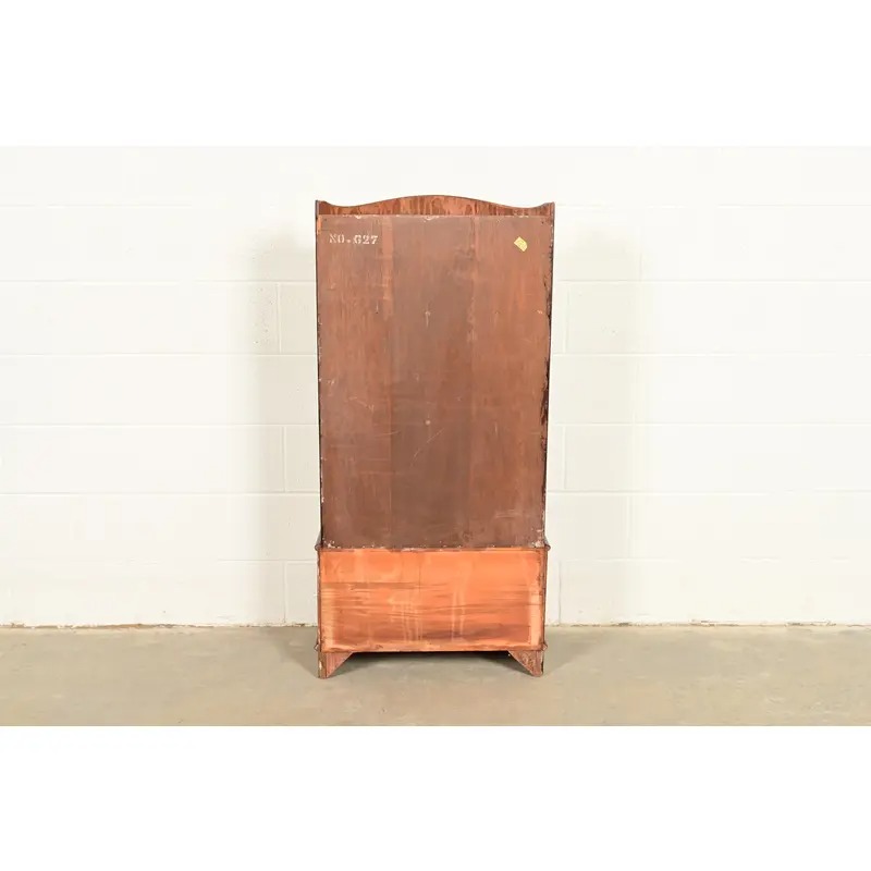 Baker Furniture Style Chinese Chippendale Carved Mahogany Étagère or Bookcase - Image 15