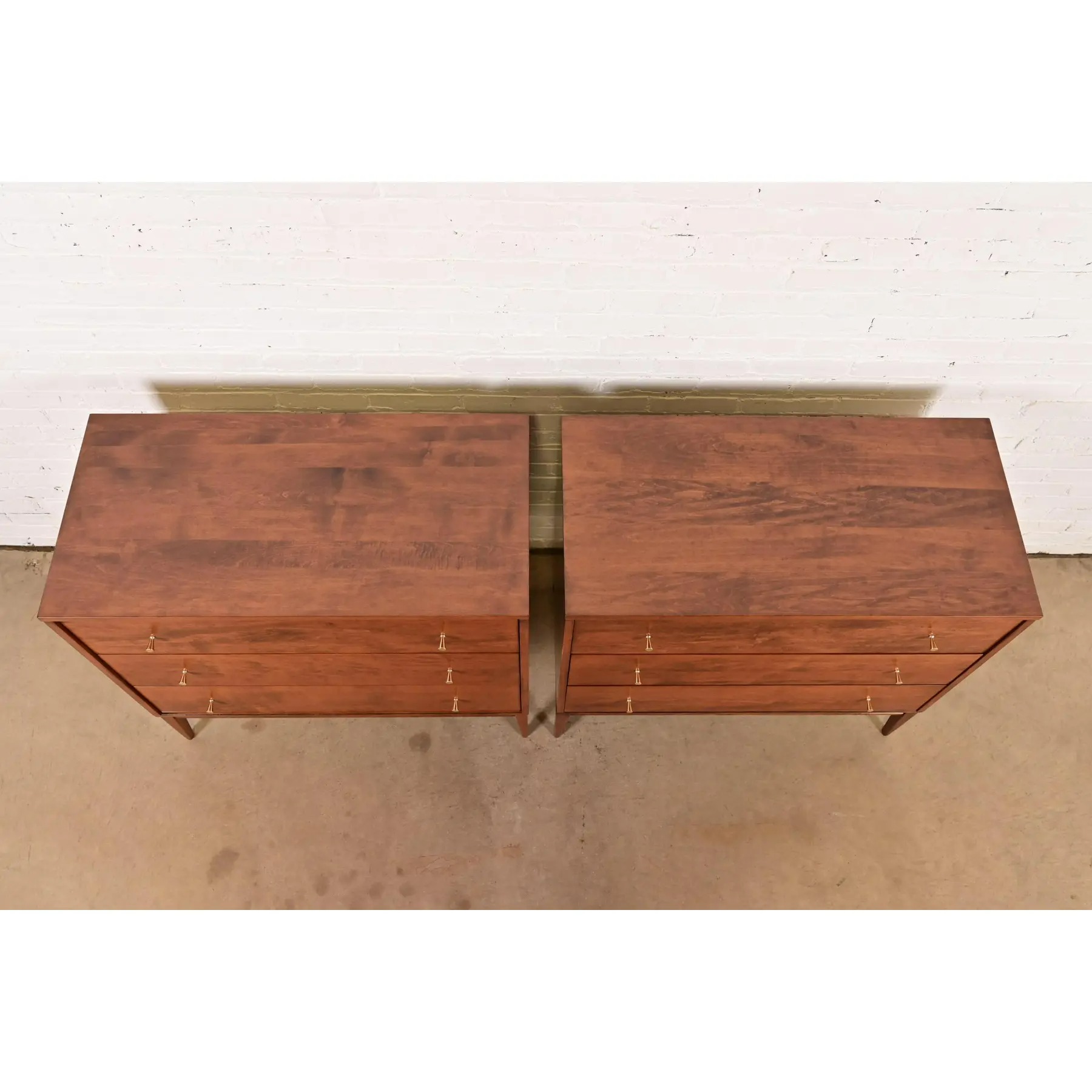Paul McCobb Planner Group Solid Birch Dressers or Chests of Drawers, Newly Refinished - Image 6