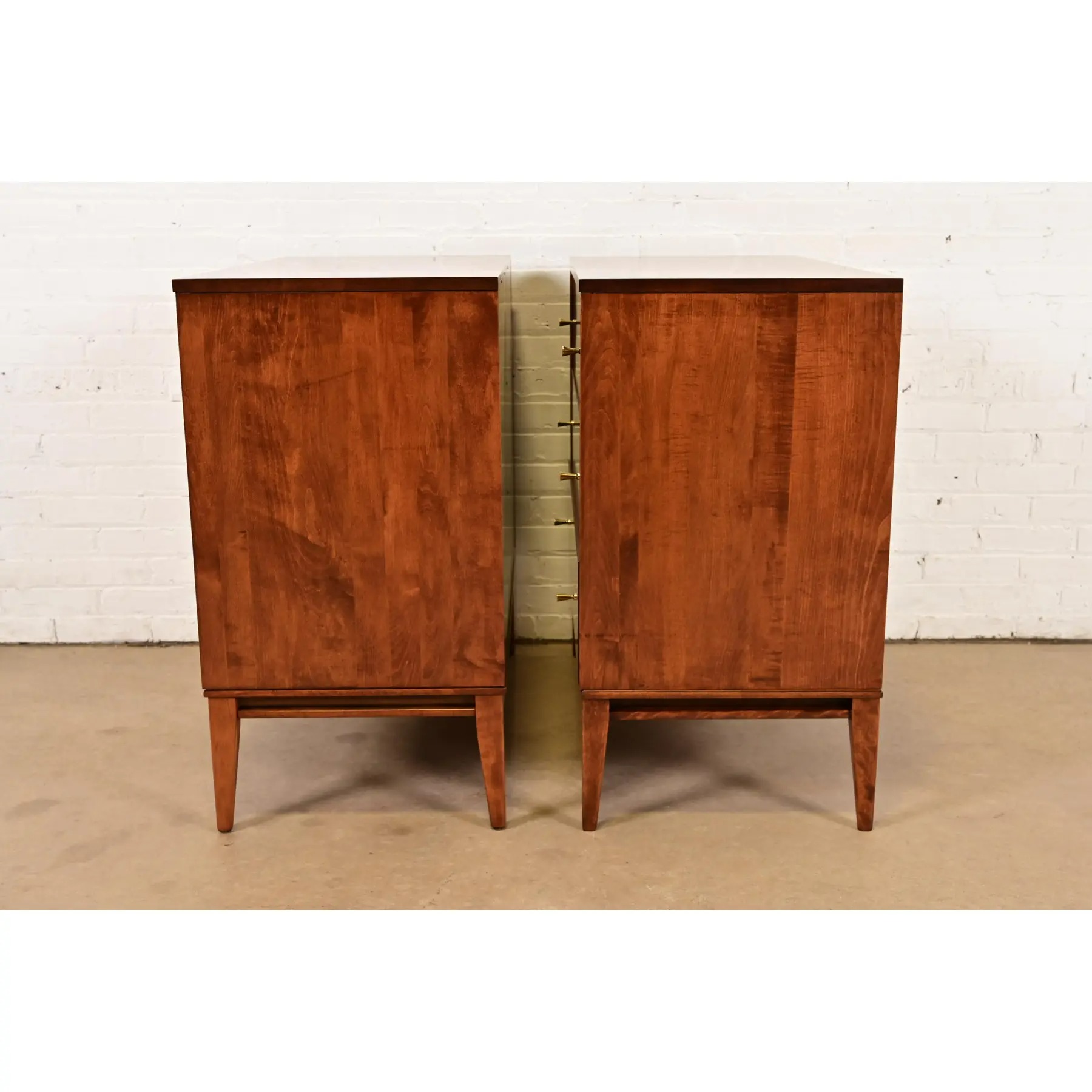 Paul McCobb Planner Group Solid Birch Dressers or Chests of Drawers, Newly Refinished - Image 7