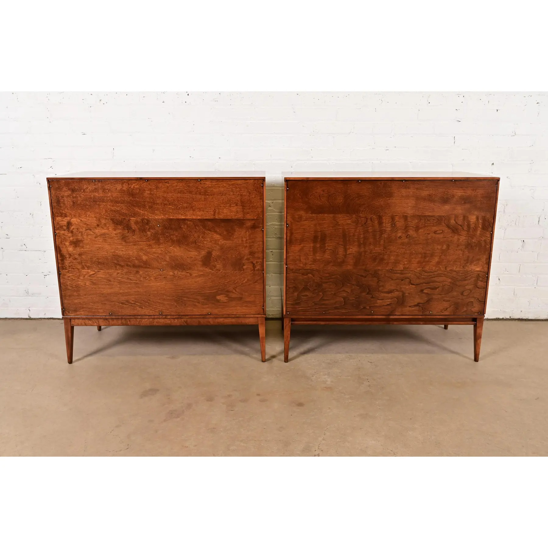 Paul McCobb Planner Group Solid Birch Dressers or Chests of Drawers, Newly Refinished - Image 8