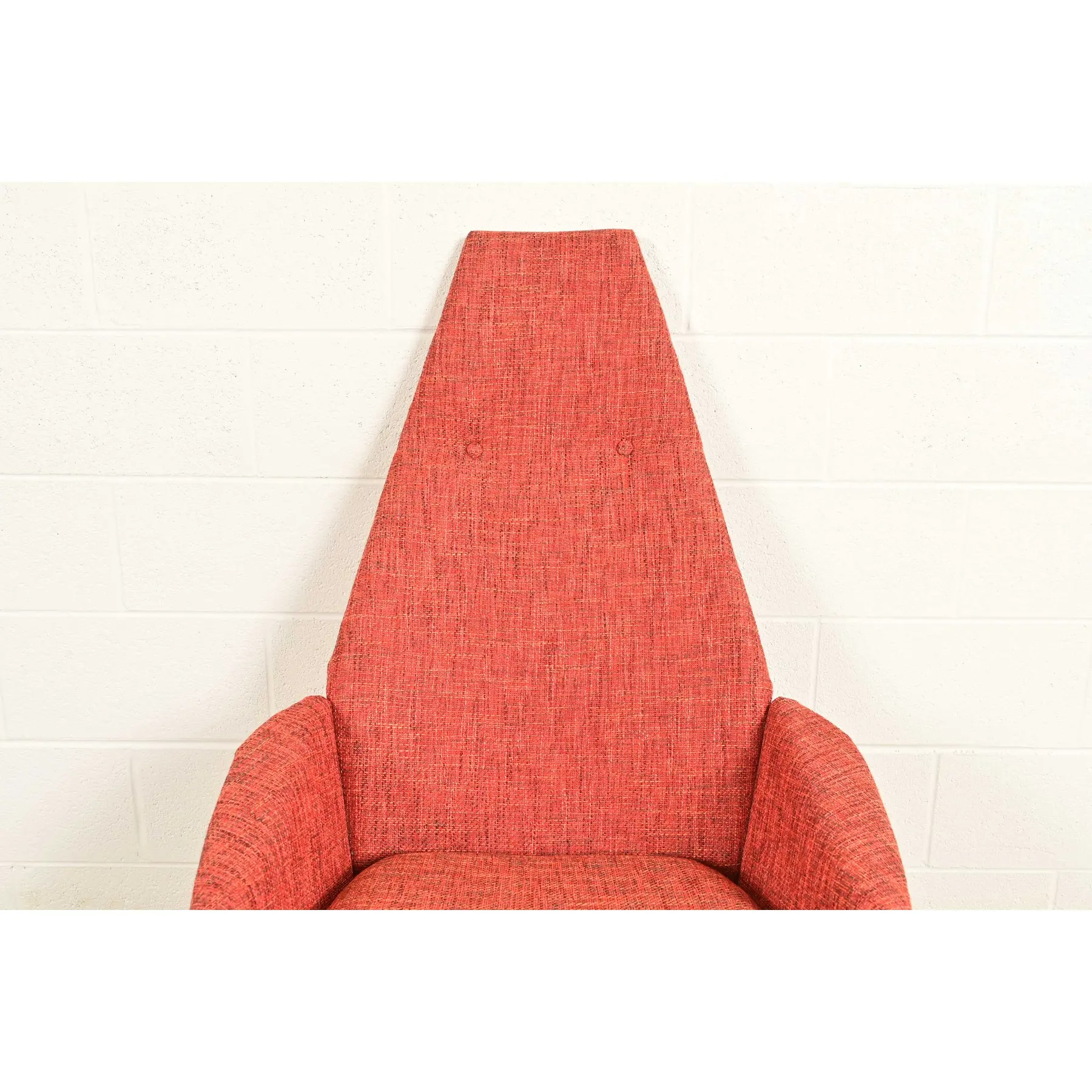 Adrian Pearsall for Craft Associates Mid-Century Modern High Back Dining Chairs, Set of Four - Image 6