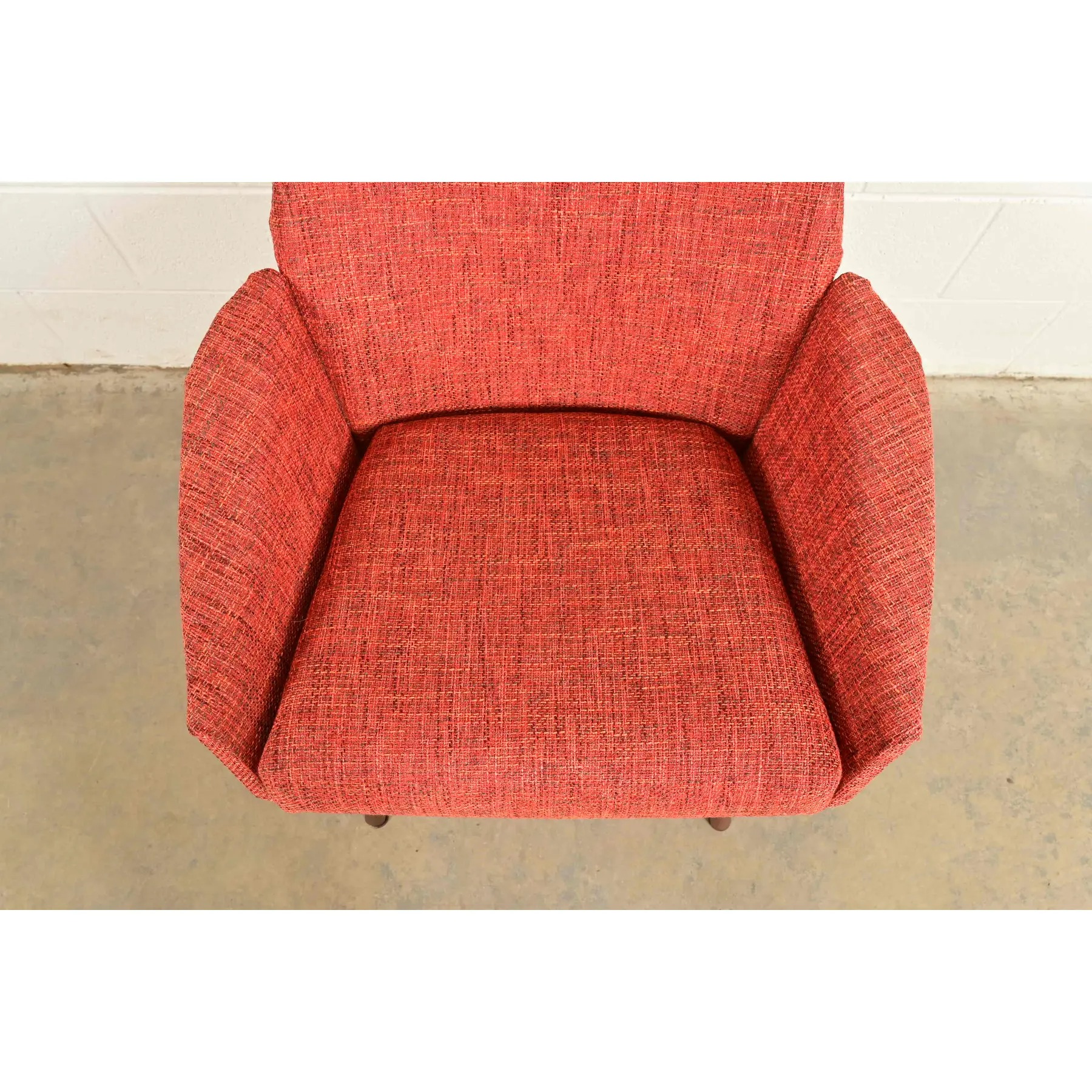 Adrian Pearsall for Craft Associates Mid-Century Modern High Back Dining Chairs, Set of Four - Image 7