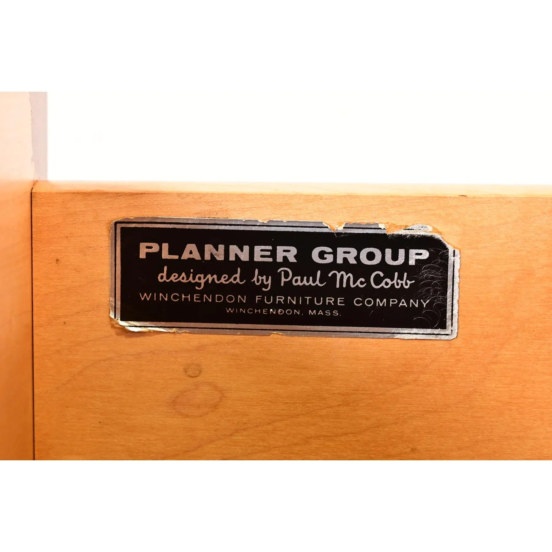 Paul McCobb Planner Group Solid Birch Dresser or Chest of Drawers, Newly Refinished - Image 8