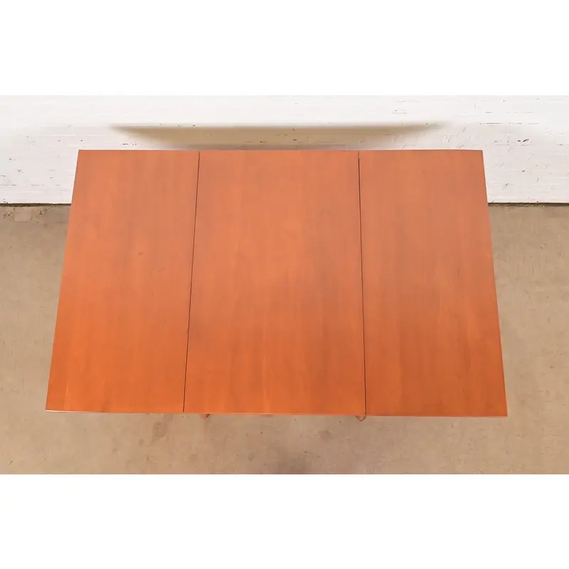 Paul McCobb Planner Group Solid Maple Drop Leaf Dining Table, Newly Refinished - Image 5