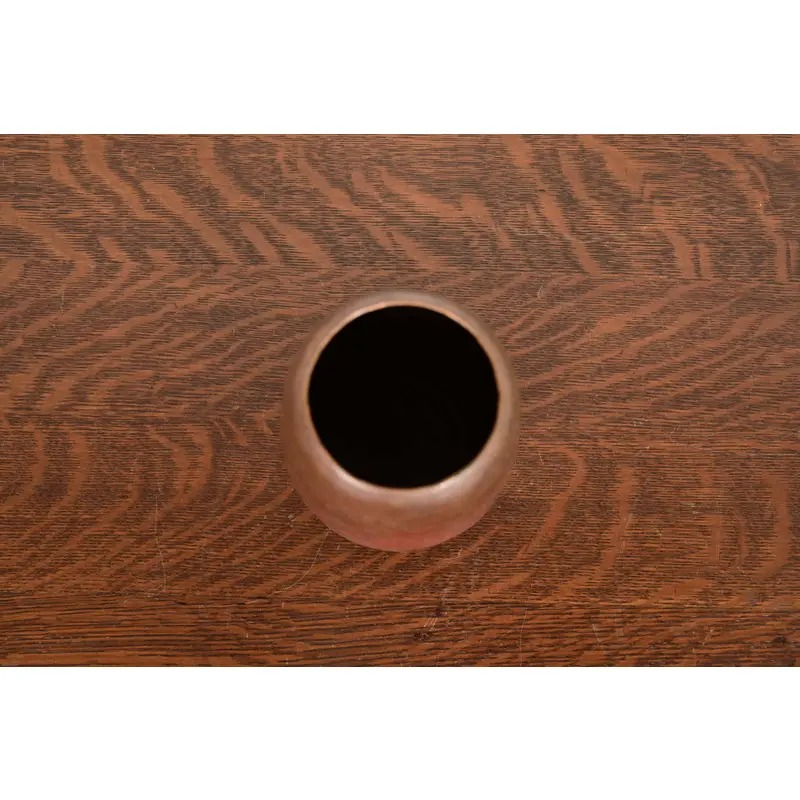Ramon Ramirez Arts & Crafts Hammered Copper Vase - Image 5