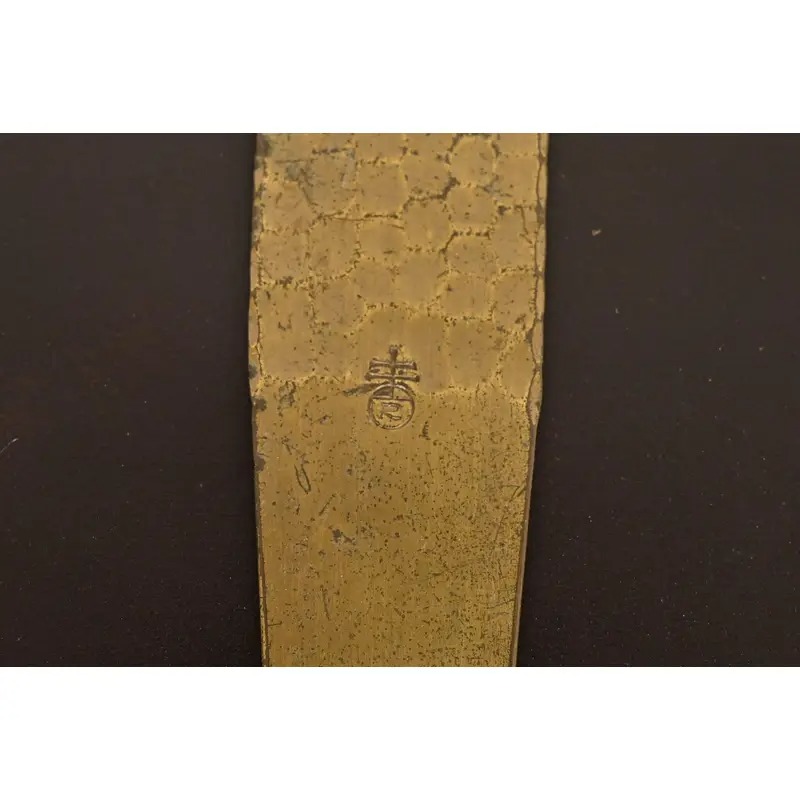 Roycroft Arts & Crafts Brass Finished Hammered Copper Letter Opener, Circa 1920s - Image 5