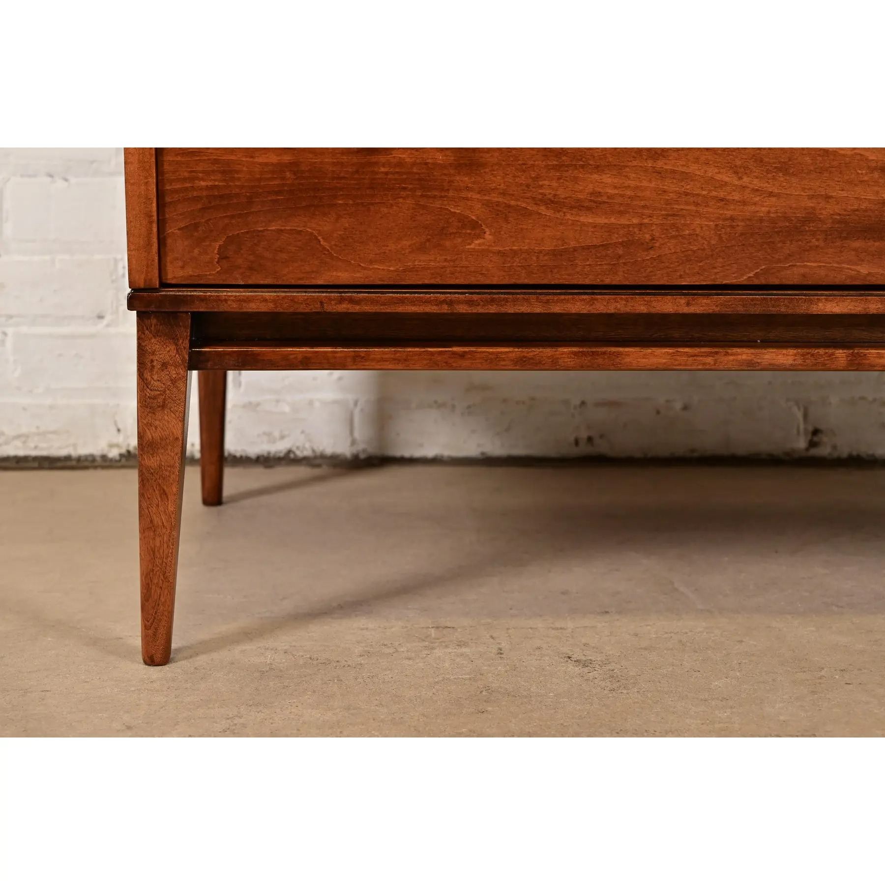 Paul McCobb Planner Group Solid Birch Dresser or Chest of Drawers, Newly Refinished - Image 11