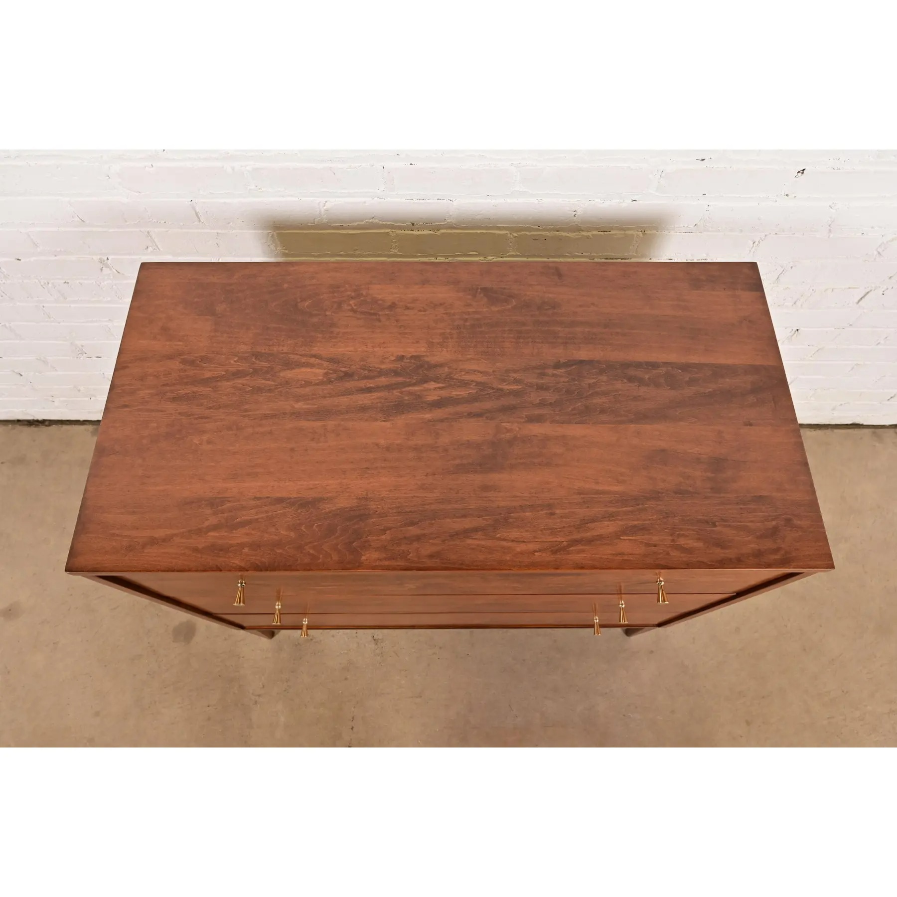 Paul McCobb Planner Group Solid Birch Dresser or Chest of Drawers, Newly Refinished - Image 12