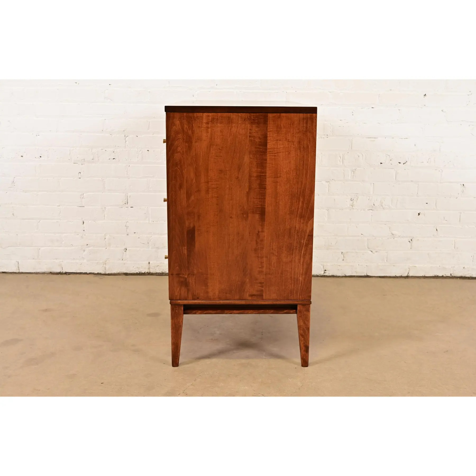 Paul McCobb Planner Group Solid Birch Dresser or Chest of Drawers, Newly Refinished - Image 13