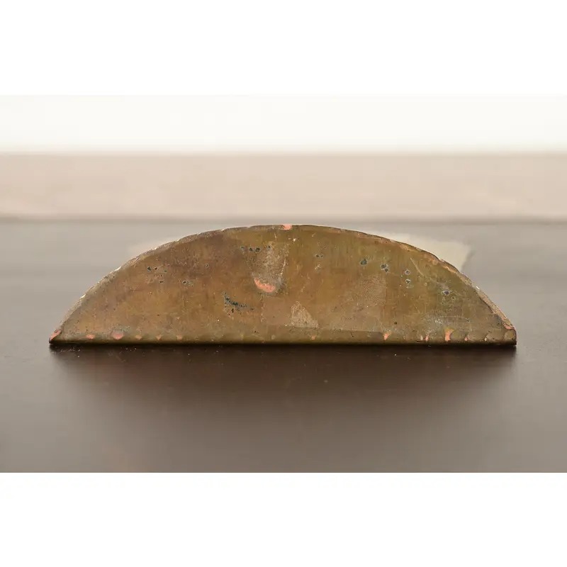Roycroft Arts & Crafts Brass Finished Hammered Copper Desk Calendar Frame or Picture Frame - Image 6