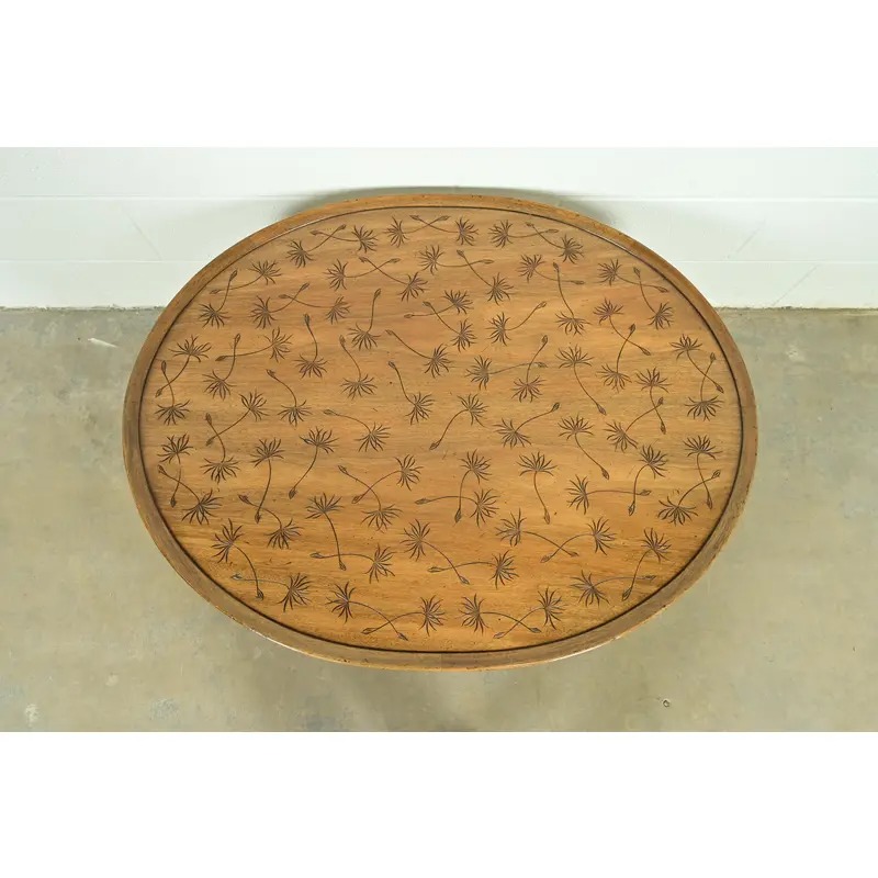 Kittinger Hollywood Regency Faux Bamboo Cocktail Table, Circa 1950s - Image 7