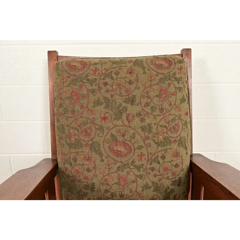 L. & J. G. Stickley Mission Oak Arts & Crafts Rocking Chair - Image 7