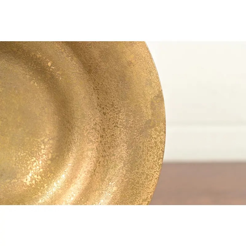 Tiffany Studios New York Bronze Doré Plate or Shallow Bowl - Image 6
