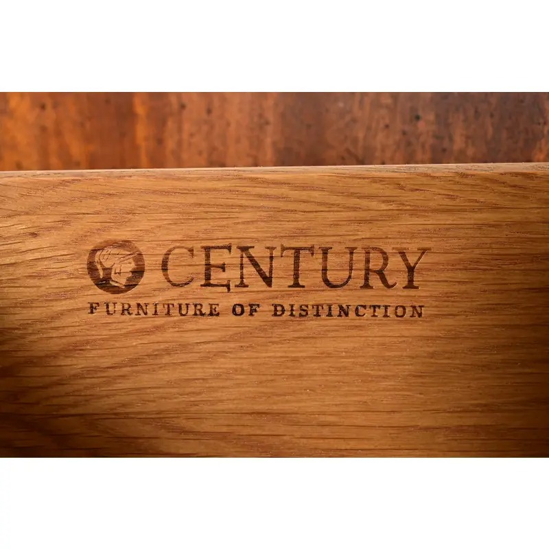 Century Furniture Hollywood Regency Chinoiserie Carved Walnut Sideboard Credenza, Circa 1970s - Image 10