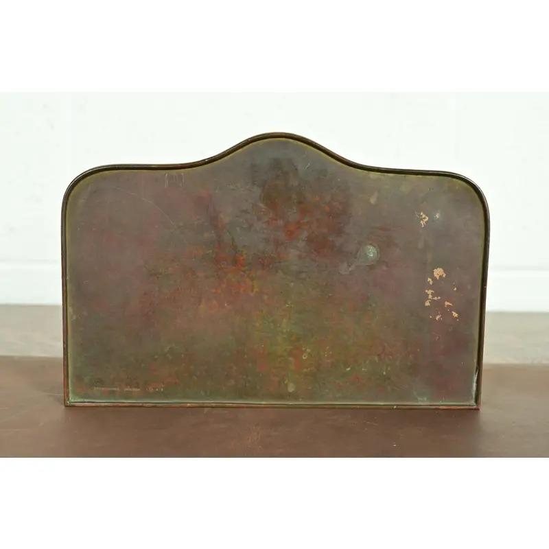 Tiffany Studios New York Zodiac Pattern Bronze Letter Rack - Image 10