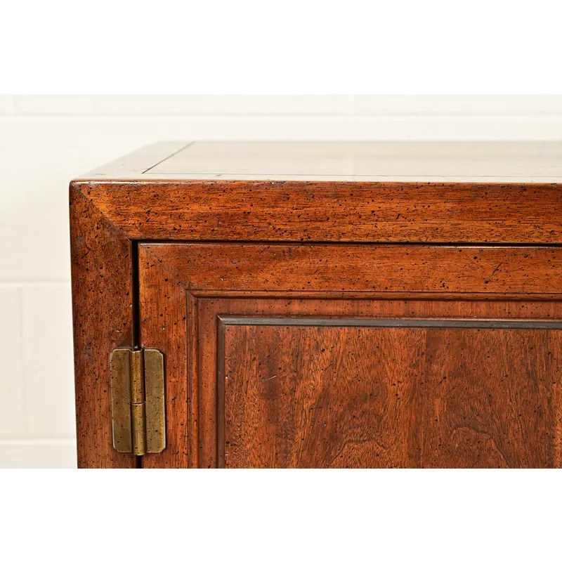 Century Furniture Hollywood Regency Chinoiserie Carved Walnut Sideboard Credenza, Circa 1970s - Image 11