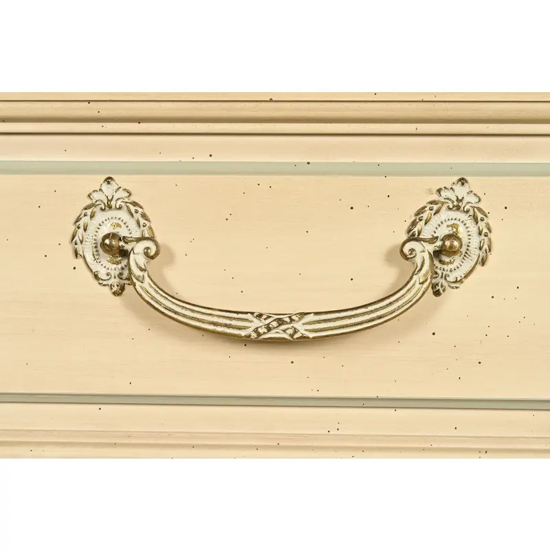 John Widdicomb Style French Regency Louis XVI Cream Lacquered Highboy Dresser, Circa 1960s - Image 11