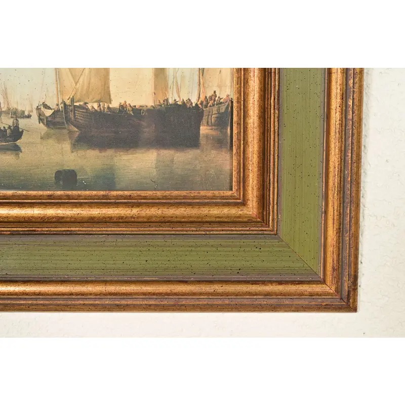 William Van De Velde "Ships in the Roads" Framed Print - Image 11