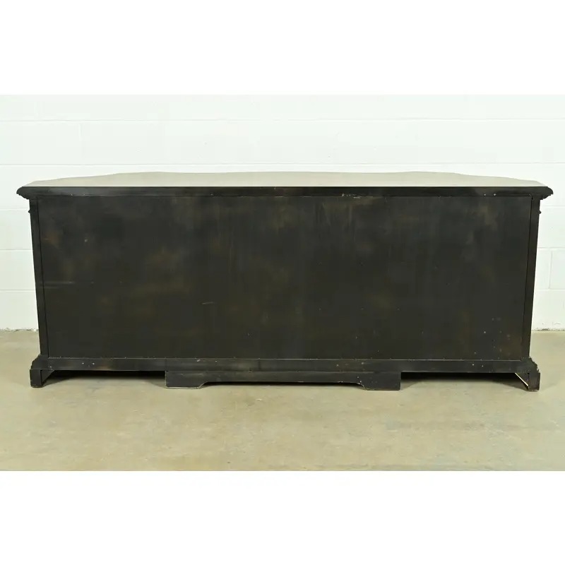 Karges French Regency Louis XVI Burled Walnut Sideboard or Bar Cabinet - Image 12