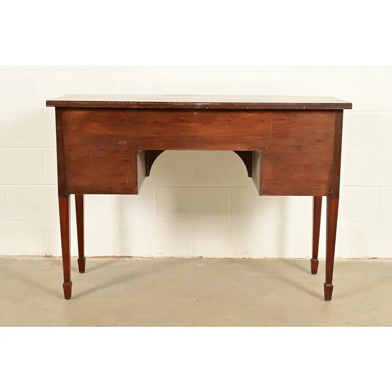 Baker Furniture Style Federal Mahogany Bow Front Sideboard Credenza or Buffet - Image 14
