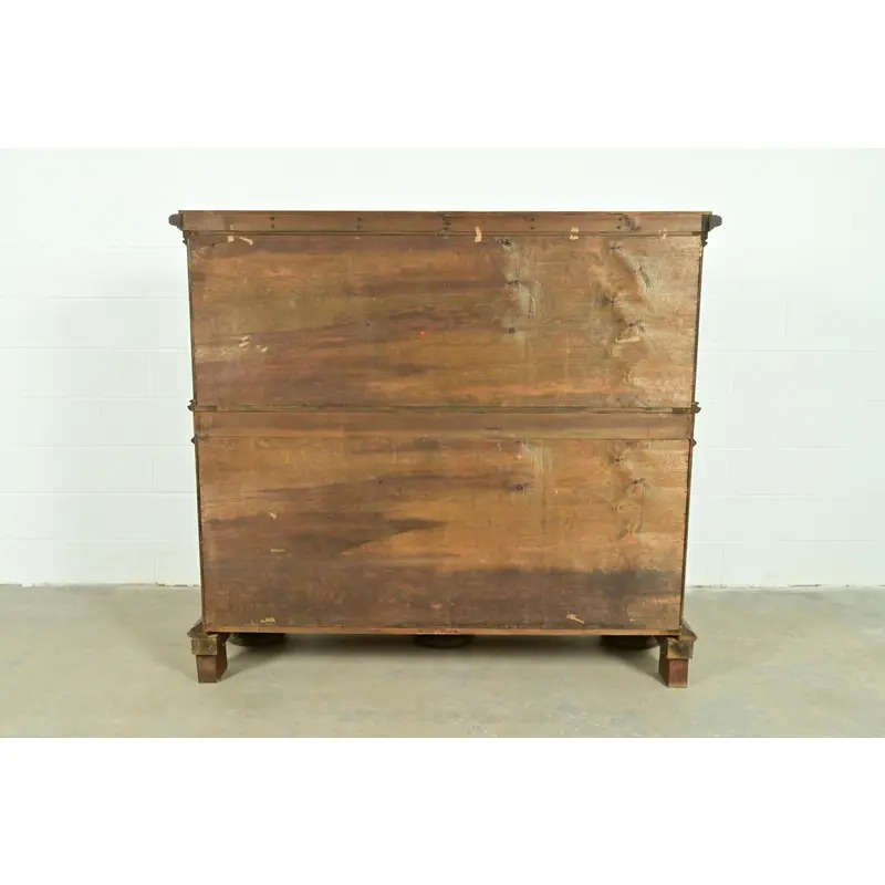 Antique Danish Renaissance Revival Carved Oak Bar Cabinet, Circa 1890s - Image 15