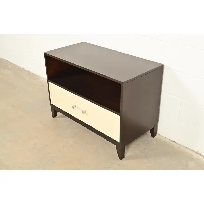 Kindel Furniture Modern Hollywood Regency Cabinet or Bedside Chest - Image 2