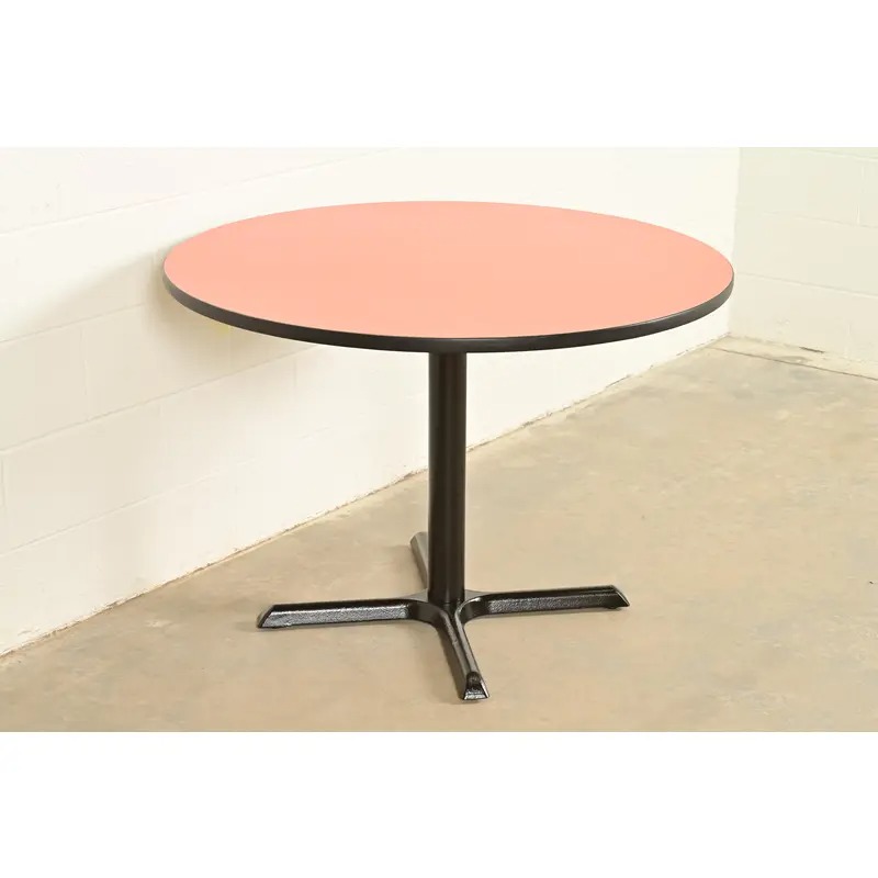 Herman Miller Style Modern Round Pedestal Dining Table or Game Table - Image 3