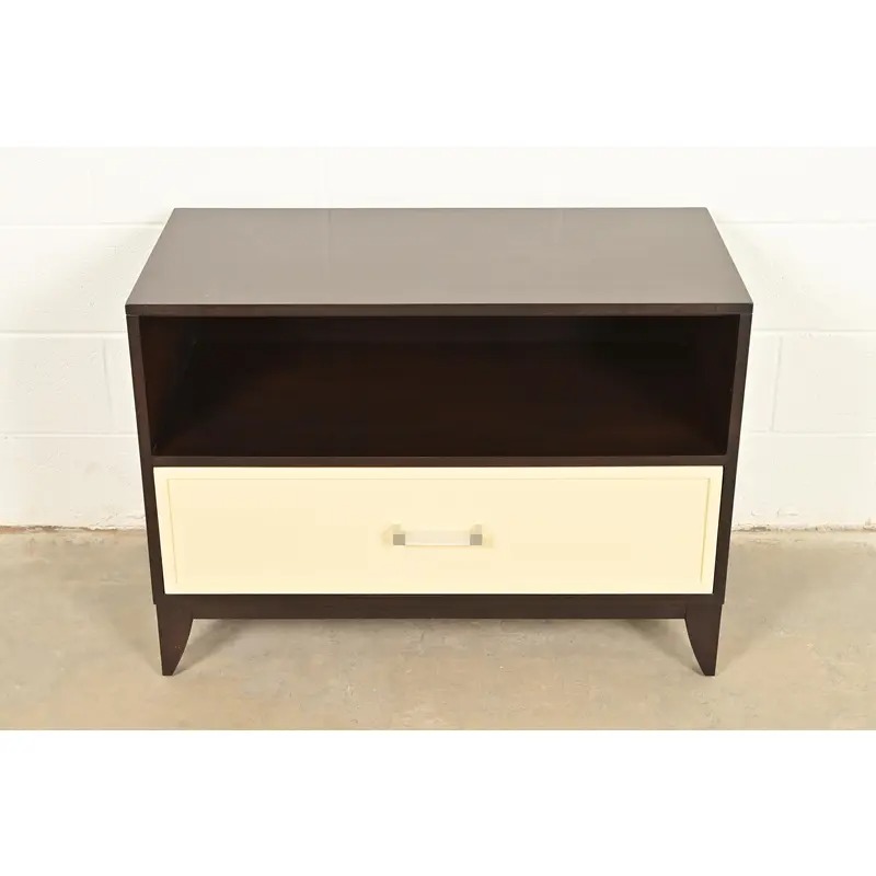 Kindel Furniture Modern Hollywood Regency Cabinet or Bedside Chest - Image 3