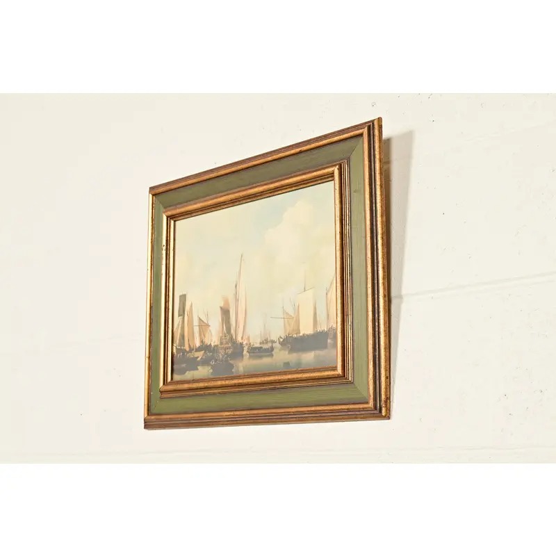 William Van De Velde "Ships in the Roads" Framed Print - Image 3