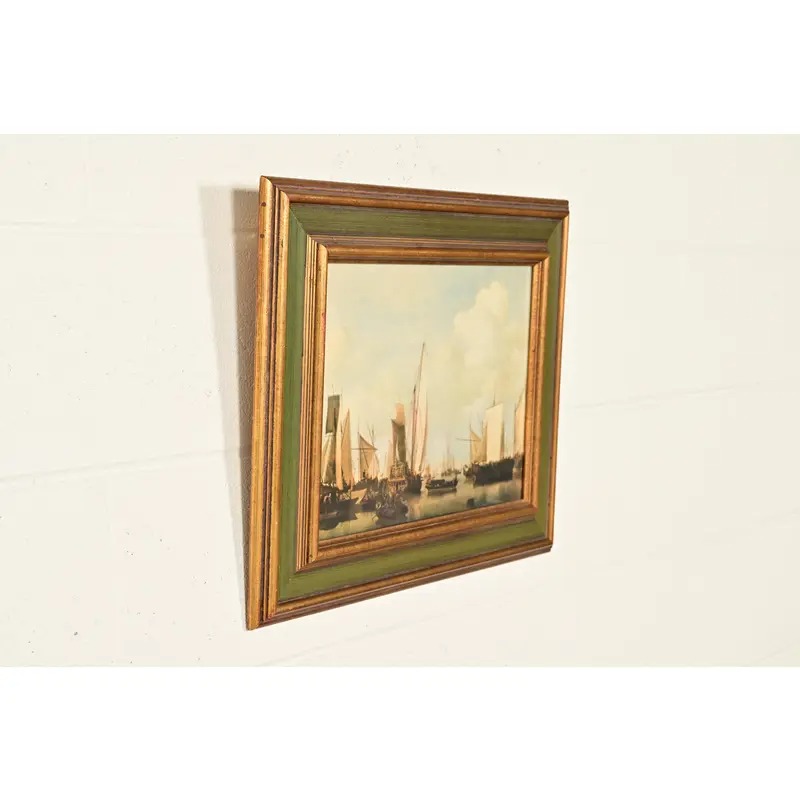 William Van De Velde "Ships in the Roads" Framed Print - Image 4