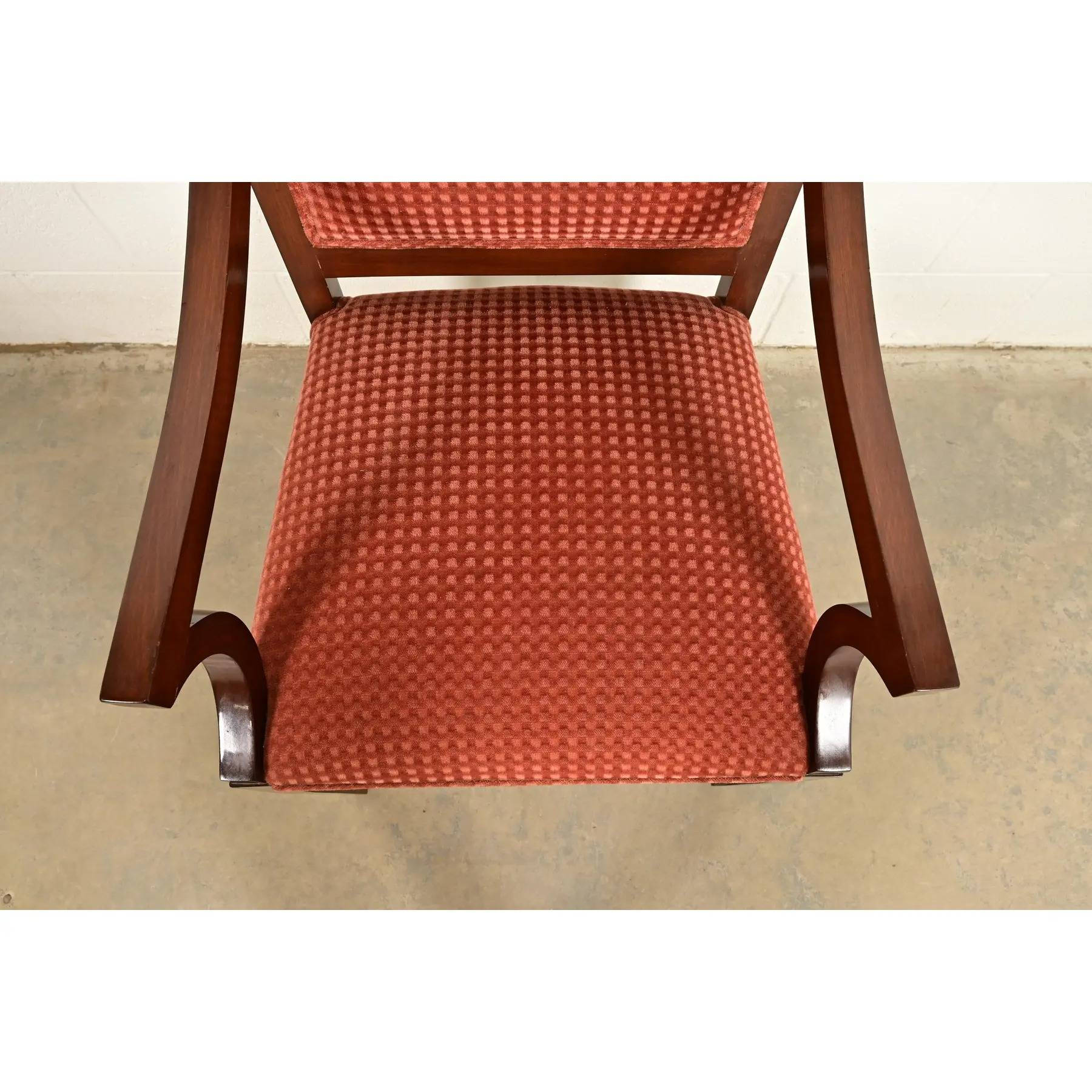 Smith & Watson Regency Carved Mahogany Dining Chairs, Set of Six - Image 8