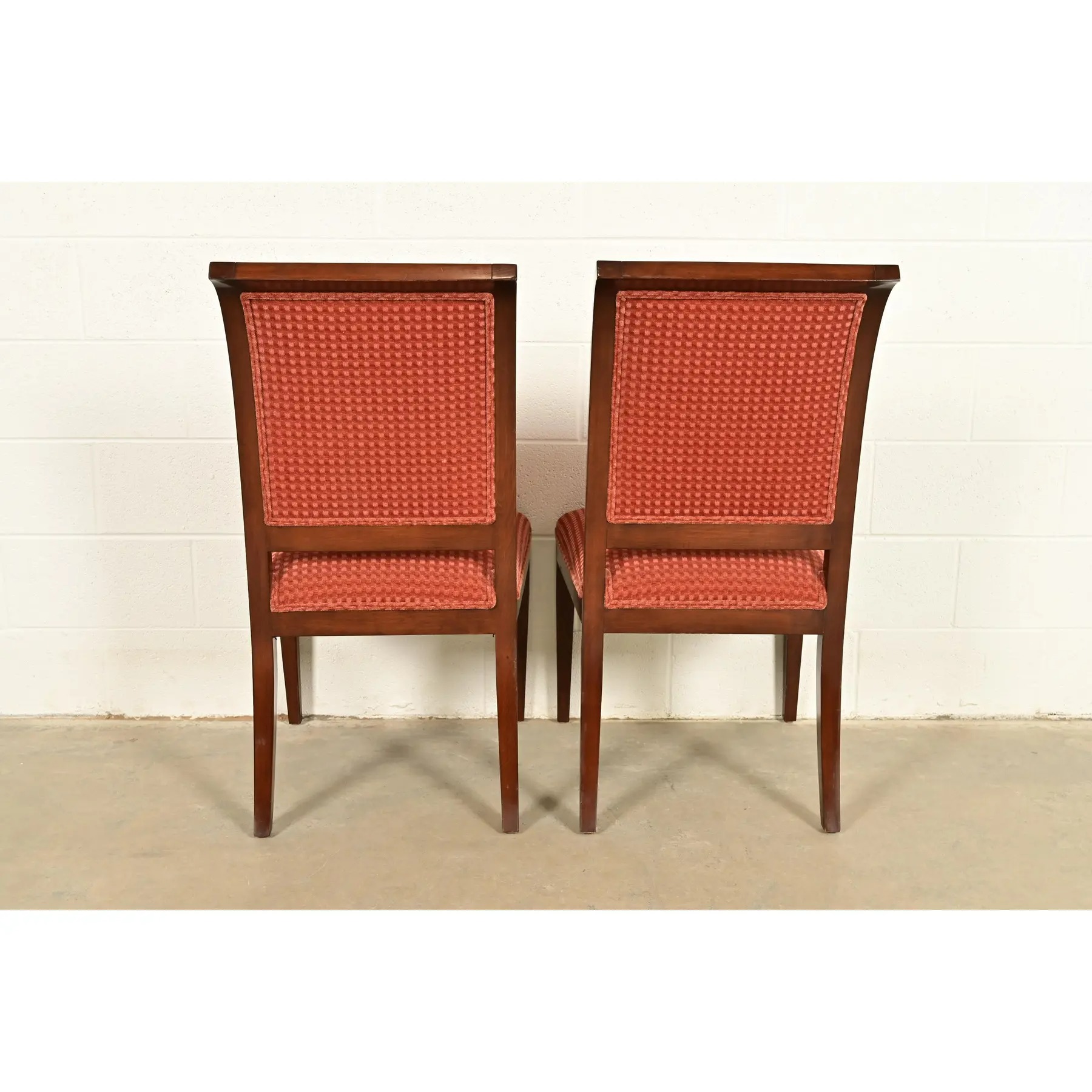 Smith & Watson Regency Carved Mahogany Dining Chairs, Set of Four - Image 12