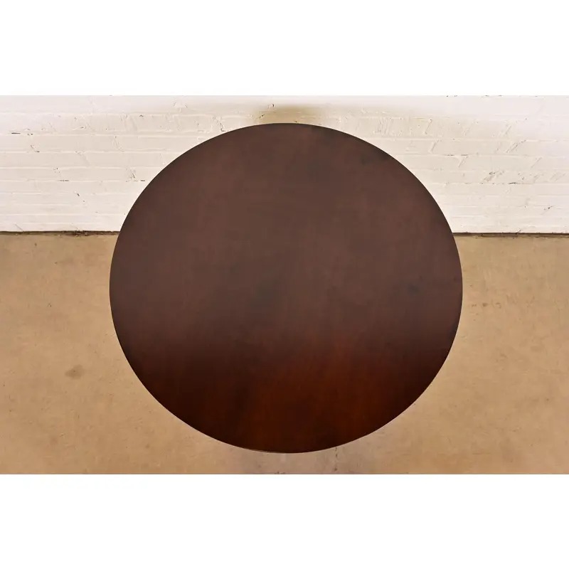 Baker Furniture French Empire Mahogany Gueridon or Tea Table, Newly Refinished - Image 5