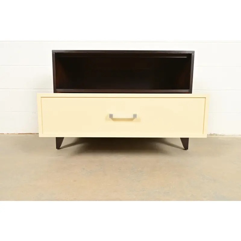 Kindel Furniture Modern Hollywood Regency Cabinet or Bedside Chest - Image 5